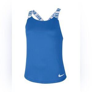 Nike Dri-Fit Girls Training Cross-back Tank Top Size S Small